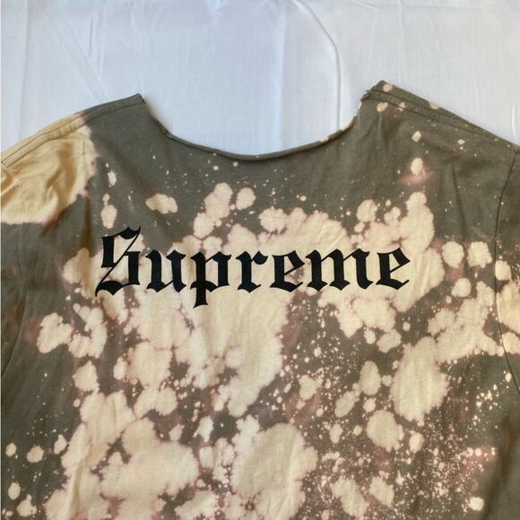 Supreme x Slayer collab distressed oversized t shirt authentic supreme - Picture 11 of 12